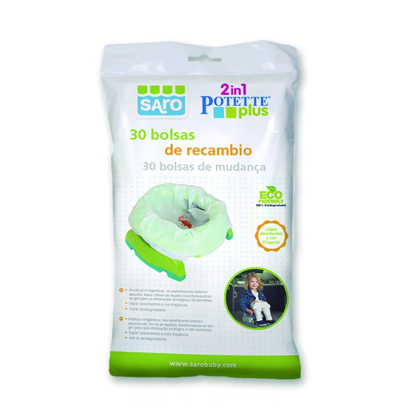 Recambio Bolsas Orinal Potette Plus Saro